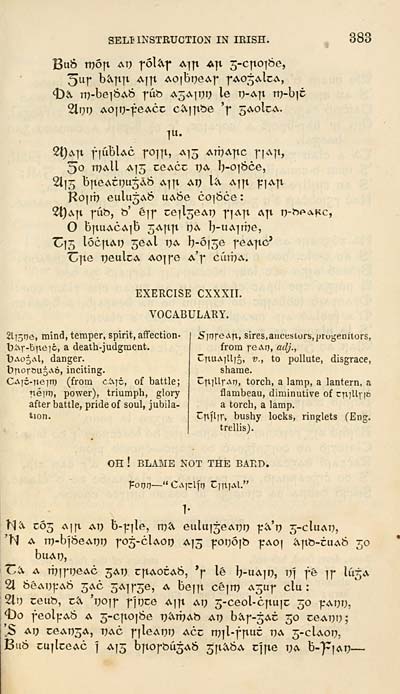 395 Blair Collection Easy Lessons Or Self Instruction In Irish Early Gaelic Book Collections National Library Of Scotland