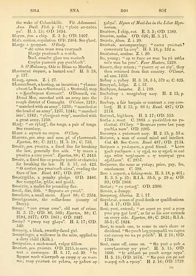 714) - J. F. Campbell Collection > Irish-English dictionary