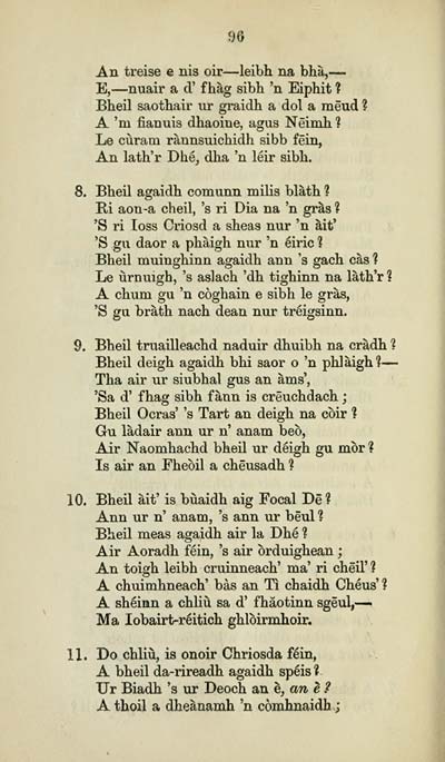 102 Hew Morrison Collection Laoidhean Spioradail Early Gaelic Book Collections National Library Of Scotland