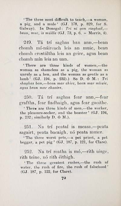 84 Matheson Collection Miscellany Of Irish Proverbs Early Gaelic Book Collections National Library Of Scotland