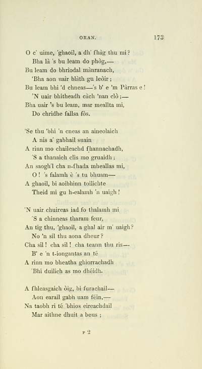 1 Hew Morrison Collection Mountain Minstrel Or Clarsach Nam Beann Consisting Of Original Poems And Songs In English And Gaelic Early Gaelic Book Collections National Library Of Scotland