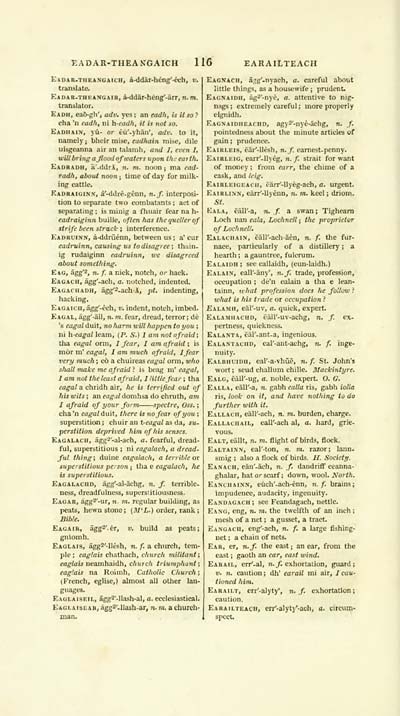 174 J F Campbell Collection Pronouncing Gaelic Dictionary Early Gaelic Book Collections National Library Of Scotland