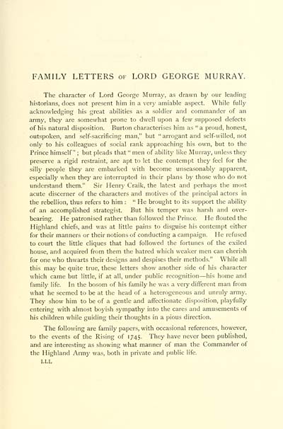 (493) Page 449 - Lord George Murray, letters of