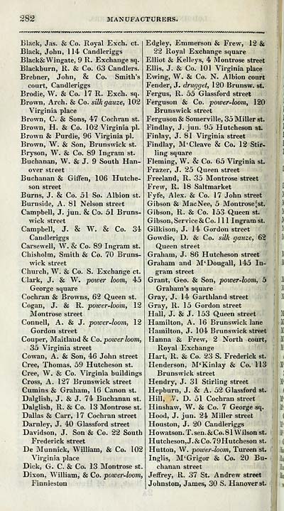 300 Towns Glasgow 1828 1912 Post Office annual Glasgow