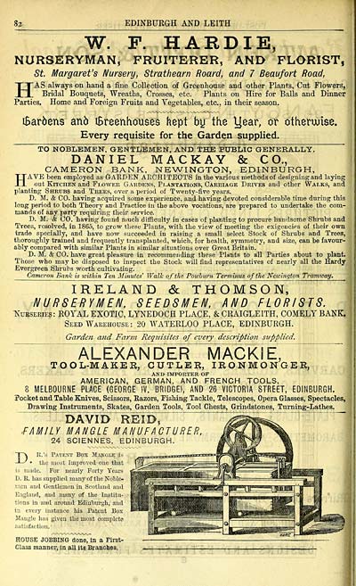 934 Towns Edinburgh 1846 1975 Post Office Edinburgh And