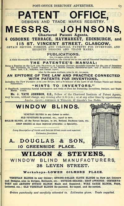 1243 Towns Edinburgh 1846 1975 Post Office Edinburgh And Leith Directory 19 1900 Scottish Directories National Library Of Scotland