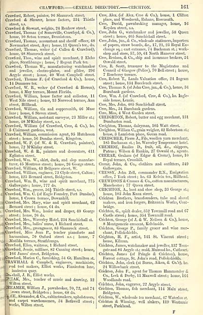 173 Towns Glasgow 1828 1912 Post Office annual Glasgow