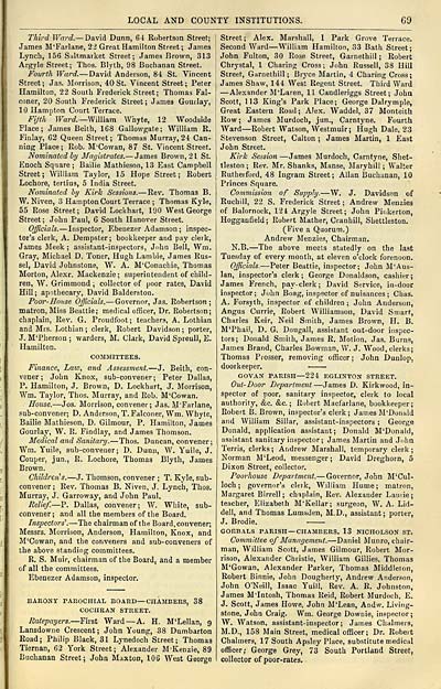 849 Towns Glasgow 1828 1912 Post Office annual Glasgow