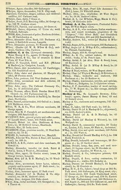 406) - Towns > Glasgow > 1828-1912 - Post-Office annual