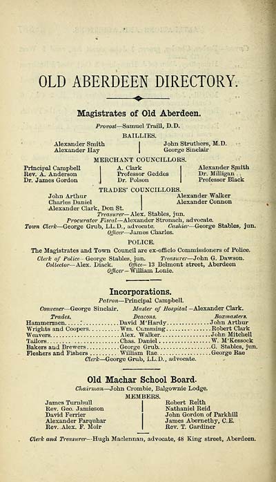 396 Towns Aberdeen 1858 1912 Post Office Aberdeen