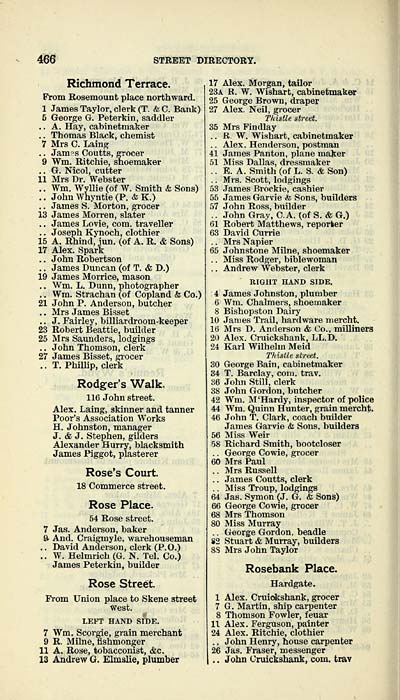 472 Towns Aberdeen 1858 1912 Post Office Aberdeen Directory 18 10 Scottish Directories National Library Of Scotland