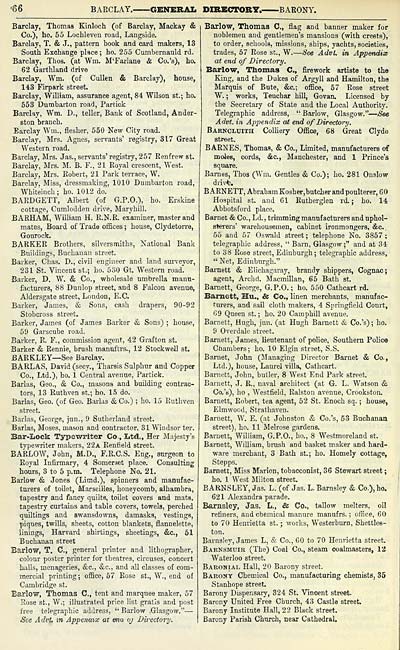 120 Towns Glasgow 1828 1912 Post Office Annual Glasgow