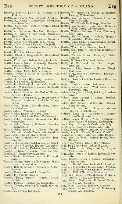 532 Scotland 1862 1868 1872 18 15 13 16 1901 1904 County Directory Of Scotland 1901 1904 Scottish Directories National Library Of Scotland