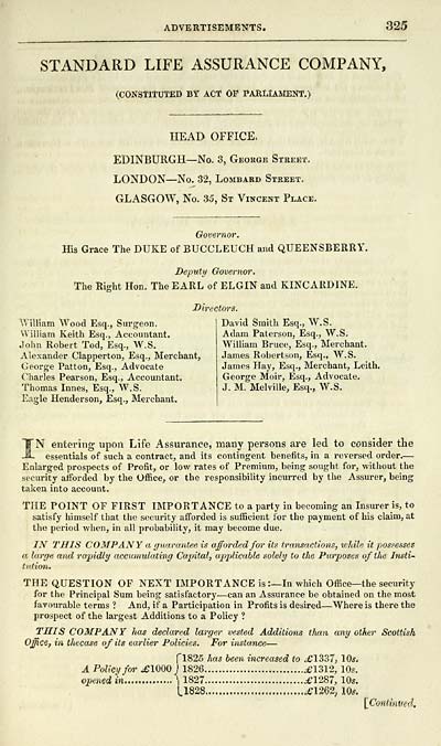 (341) - Scotland > 1843 - Directory to gentlemen's seats, villages, &c ...