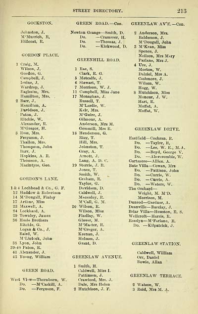 217 Towns Paisley 14 1912 Paisley Directory And General Advertiser 14 15 Scottish Directories National Library Of Scotland