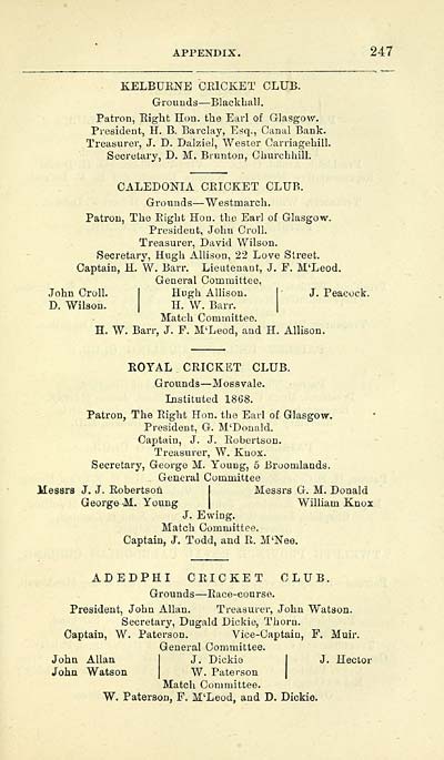 241 Towns Paisley 1862 14 Watson S Directory For Paisley Renfrew Johnstone Elderslie Linwood Quarrelton Thornhill Balaclava And Inkerman 1874 1875 Scottish Directories National Library Of Scotland