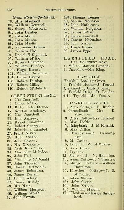278 Towns Ayr 1894 1912 Ayr Post Office General And