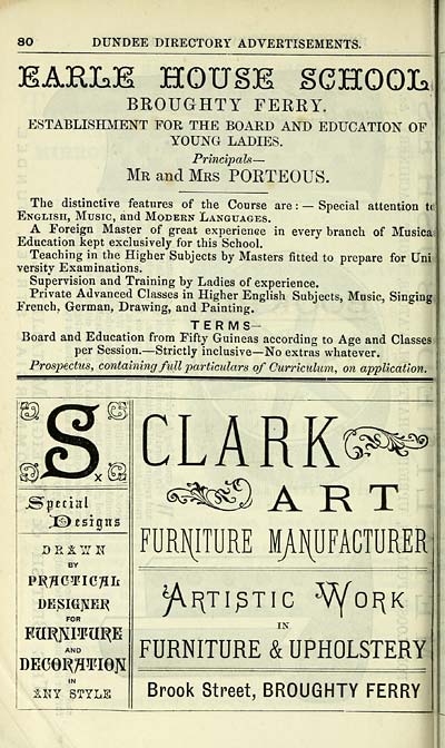 740 Towns Dundee 1809 1912 Dundee Directory 1882 1883