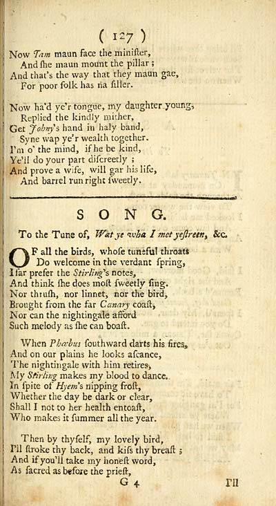 (155) Page 127 - Of all the birds whose tuneful throats