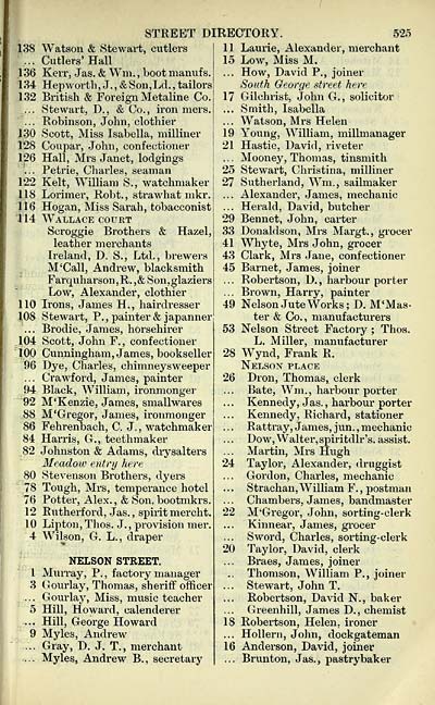 541 Towns Dundee 1809 1912 Dundee directory 1896 1897