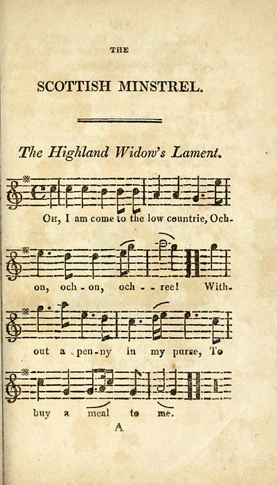 (15) Page 9 - Highgland widow's lament