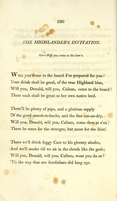 (228) Page 220 - Highlander's invitation