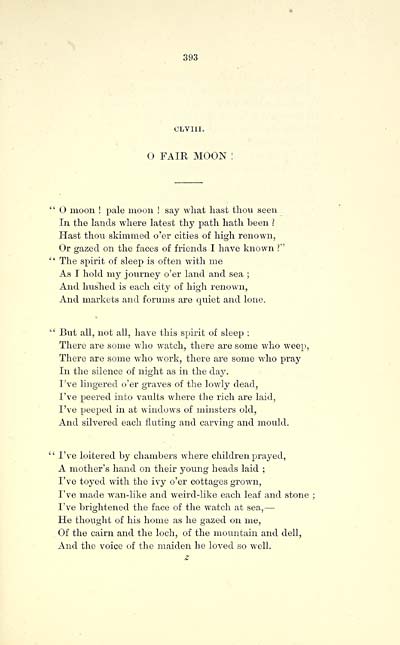 (411) Page 393 - O fair moon