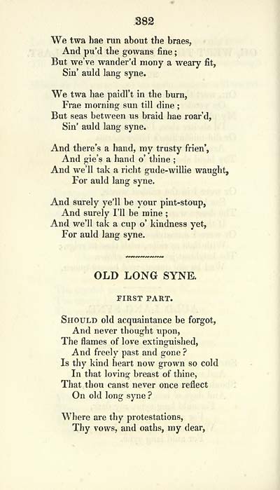 (82) Page 382 - Old long syne