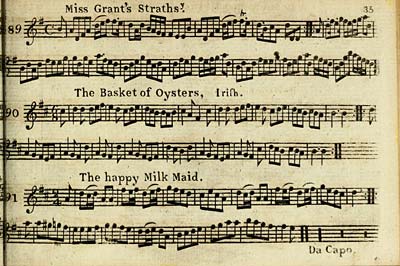 (45) Page 35 - Miss Grant's strathsy [i.e. strathspey]
