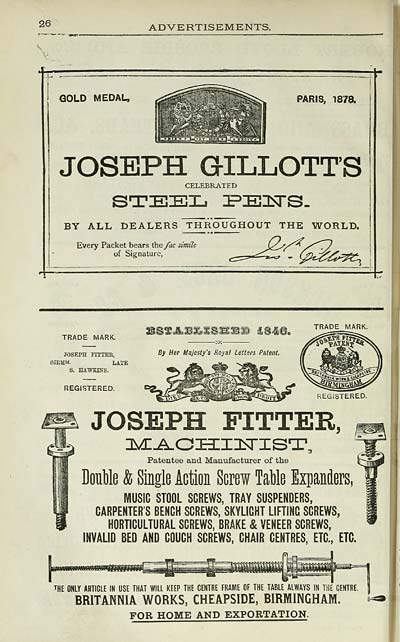 5 Joseph Gillott's 1065 Official Pen Nibs Gillott 