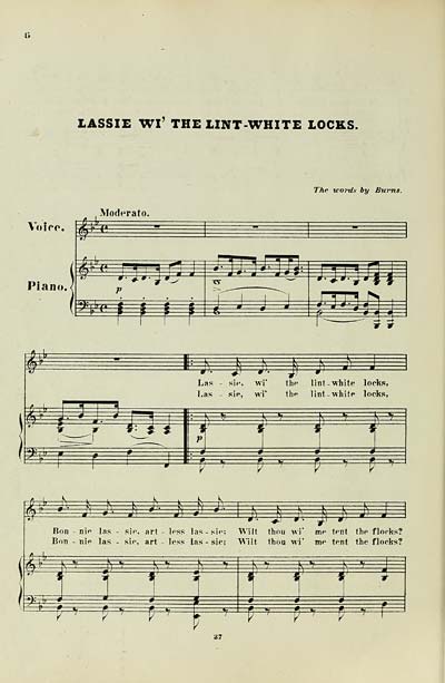 (14) Page 6 - Lassie wi' the lint-white locks