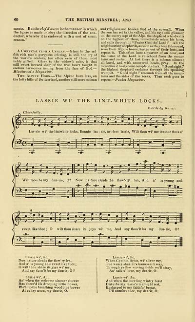 (48) Page 40 - Lassie wi' the lint-white locks