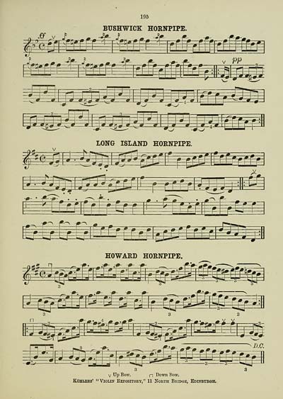 (11) Page 195 - Bushwick hornpipe