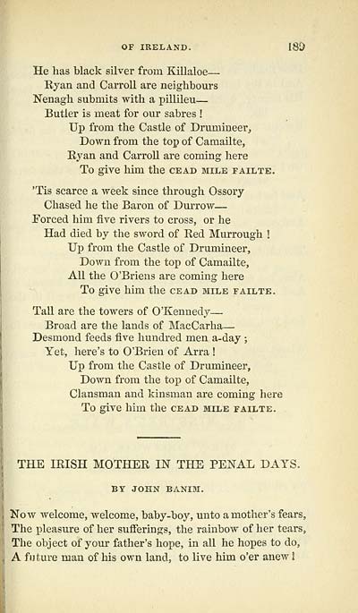 (189) Page 189 - Irish mother in the penal days