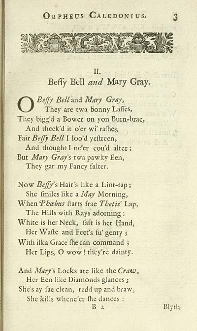 (31) Page 3 - Bessy Bell and Mary Gray