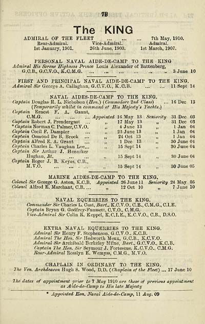 141 Navy Lists Monthly 1914 December British Military Lists National Library Of Scotland