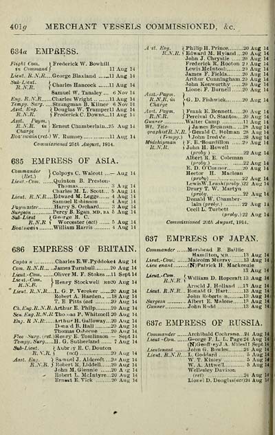 5 Navy Lists Monthly 1914 December British Military Lists National Library Of Scotland