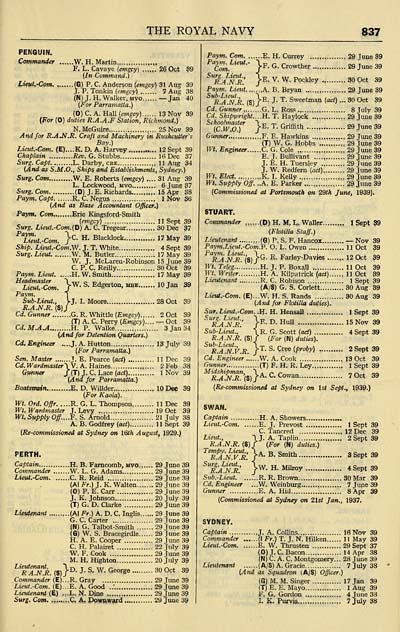 861 Navy Lists Monthly 1940 February British Military Lists National Library Of Scotland