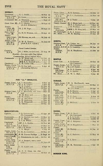 626 Navy Lists Bimonthly 1943 December Volume 2 British Military Lists National Library Of Scotland