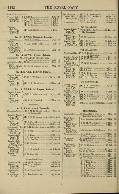 712 Navy Lists Bimonthly 1944 April Volume 2 British Military Lists National Library Of Scotland