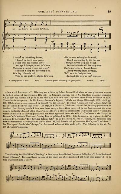 31 Page 19 Inglis Collection Of Printed Music Printed Music Songs Of Scotland Adapted To Their Appropriate Melodies Volume 3 Special Collections Of Printed Music National Library Of Scotland