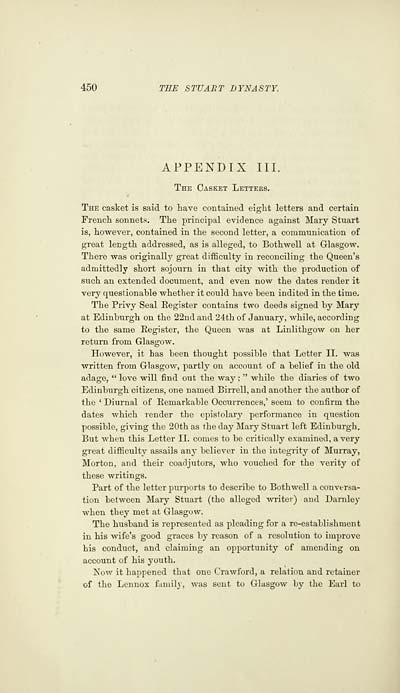 (508) Page 450 - Appendix 3 --- Casket letters