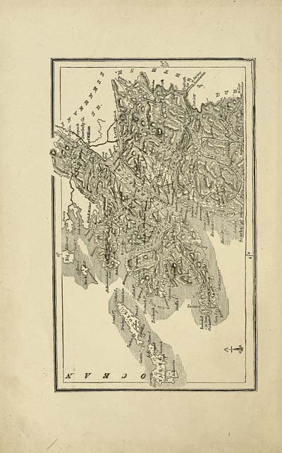 (6) Frontispiece map - Map of Mull and adjacent territories