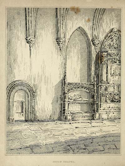 (28) Illustrated plate - Seton chapel