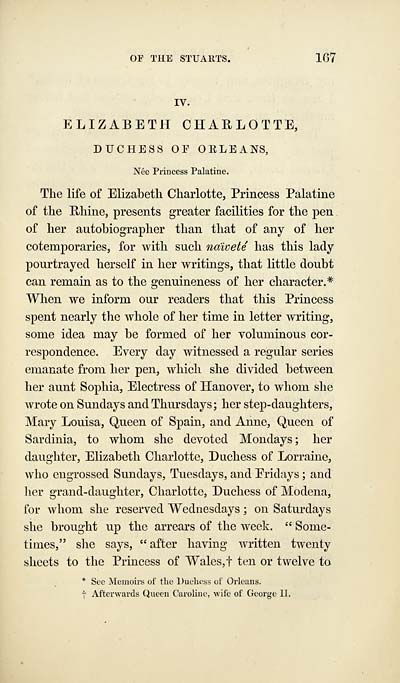 (219) Page 167 - Elizabeth Charlotte, Duchess of Orleans