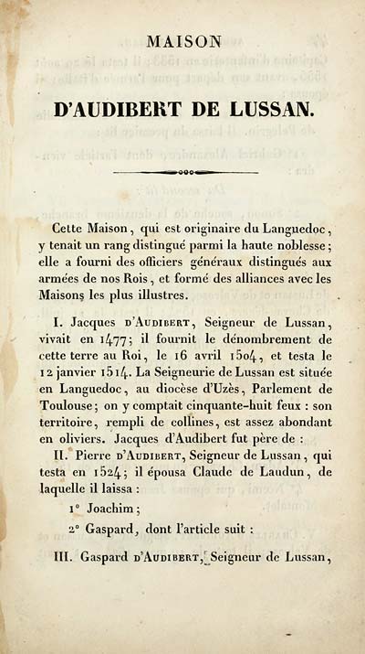 (53) [Page 43] - Maison d'Audibert de Lussan