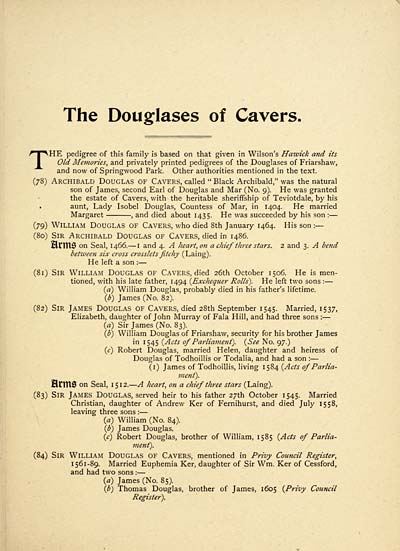 (41) Page 31 - Douglases of Cavers