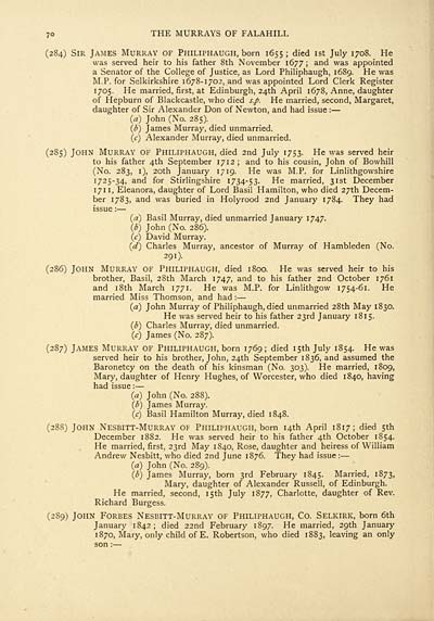 (96) Page 70 - Heraldry of the Murrays - Histories of Scottish families ...