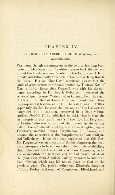 (282) Page 238 - Chapter 4: Fergusons in Aberdeenshire, Banffshire, and Kincardineshire