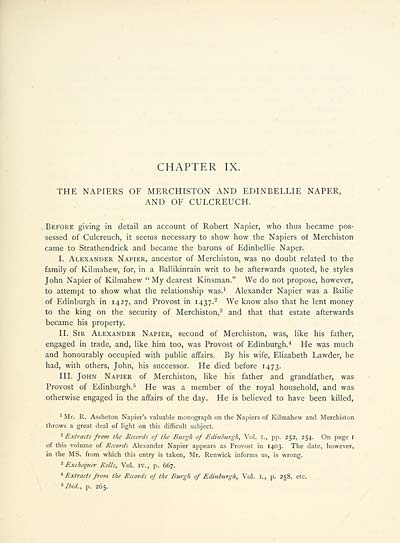 (225) [Page 175] - Napiers of Merchiston and Edinbellie Naper, and of Culcreuch